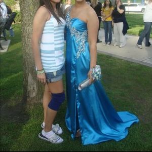 Gorgeous Teal Prom/Formal Dress/Gown